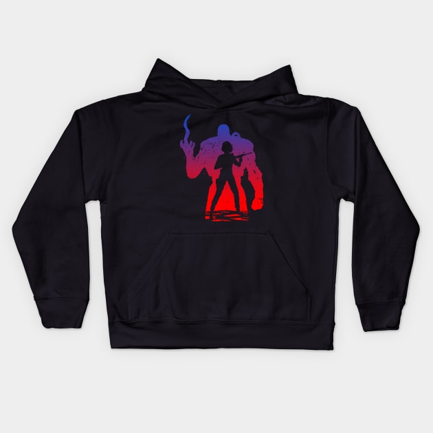 Nemesis x Jill - color Kids Hoodie by CCDesign